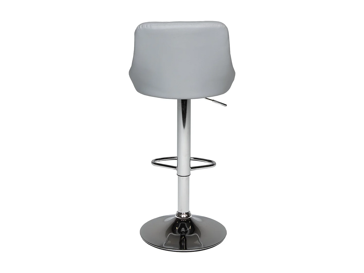 Lot de 2 tabourets de bar gris JASPER - HAPPY GARDEN