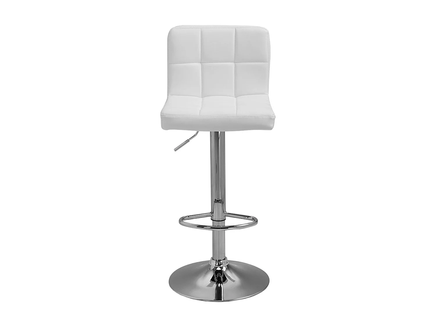 Set van 2 witte barkrukken MIKE