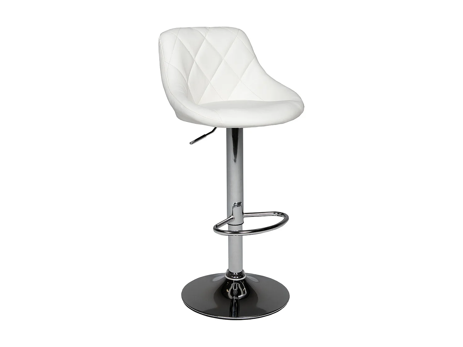 Witte barkruk JASPER