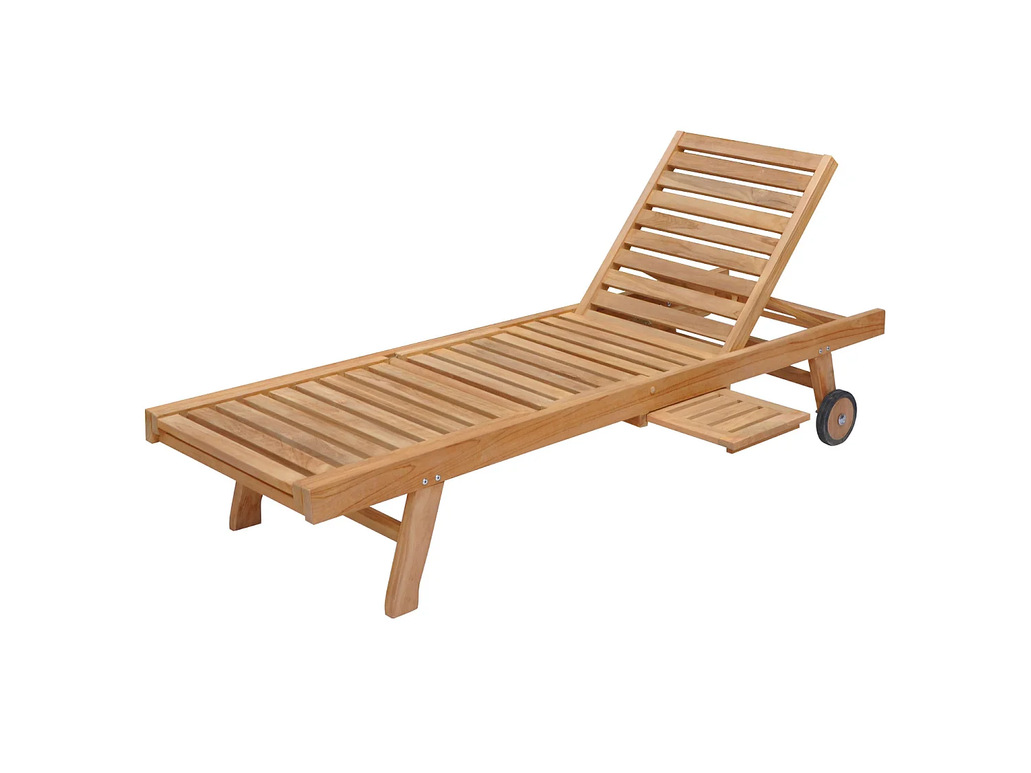 Bain de soleil pliant en teck LOMBOK - HAPPY GARDEN