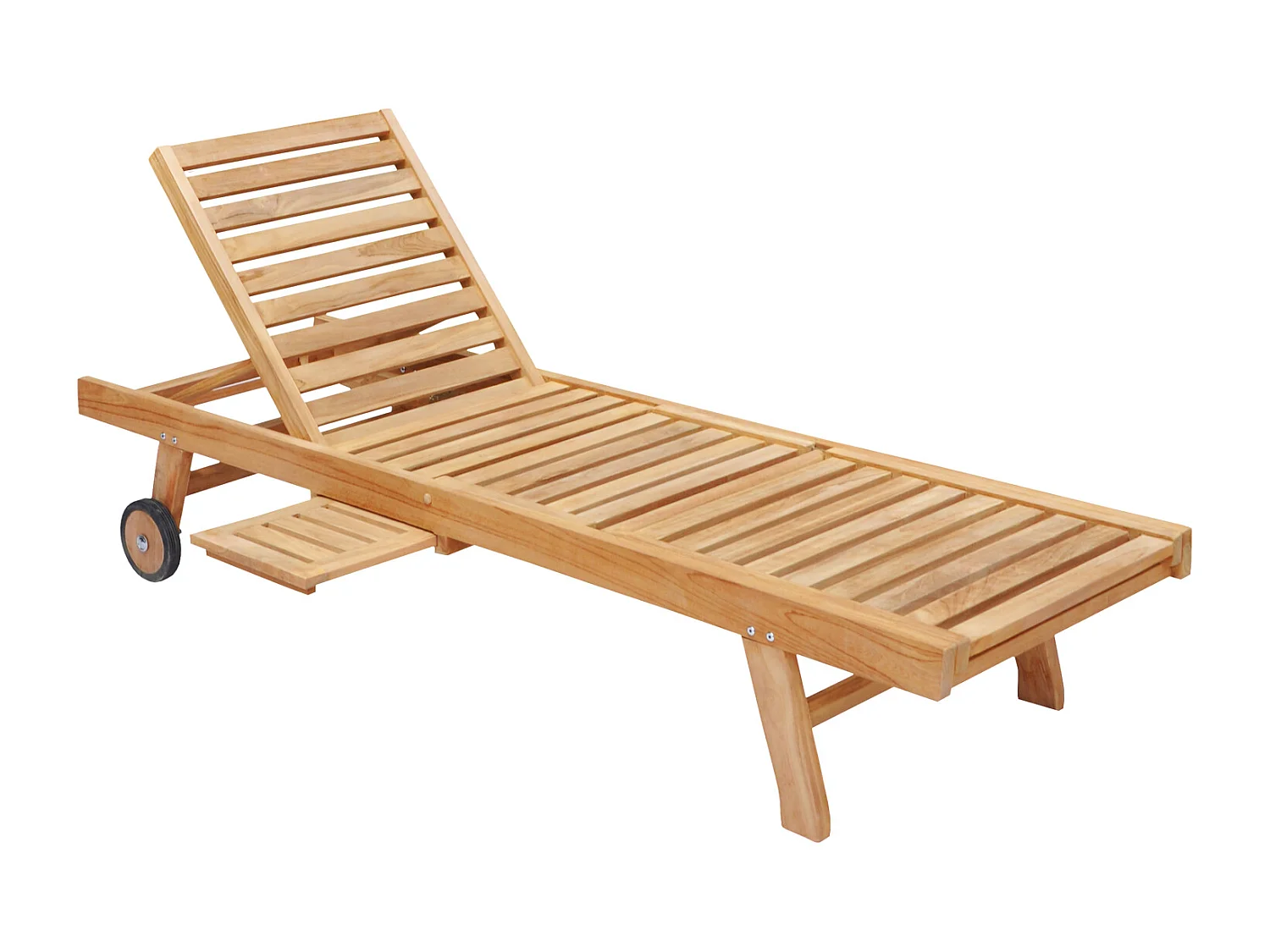 Bain de soleil pliant en teck LOMBOK - HAPPY GARDEN