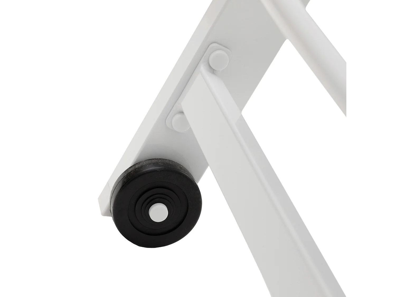 Set van 2 BARBADOS zonnebedden in wit textilene - wit aluminium