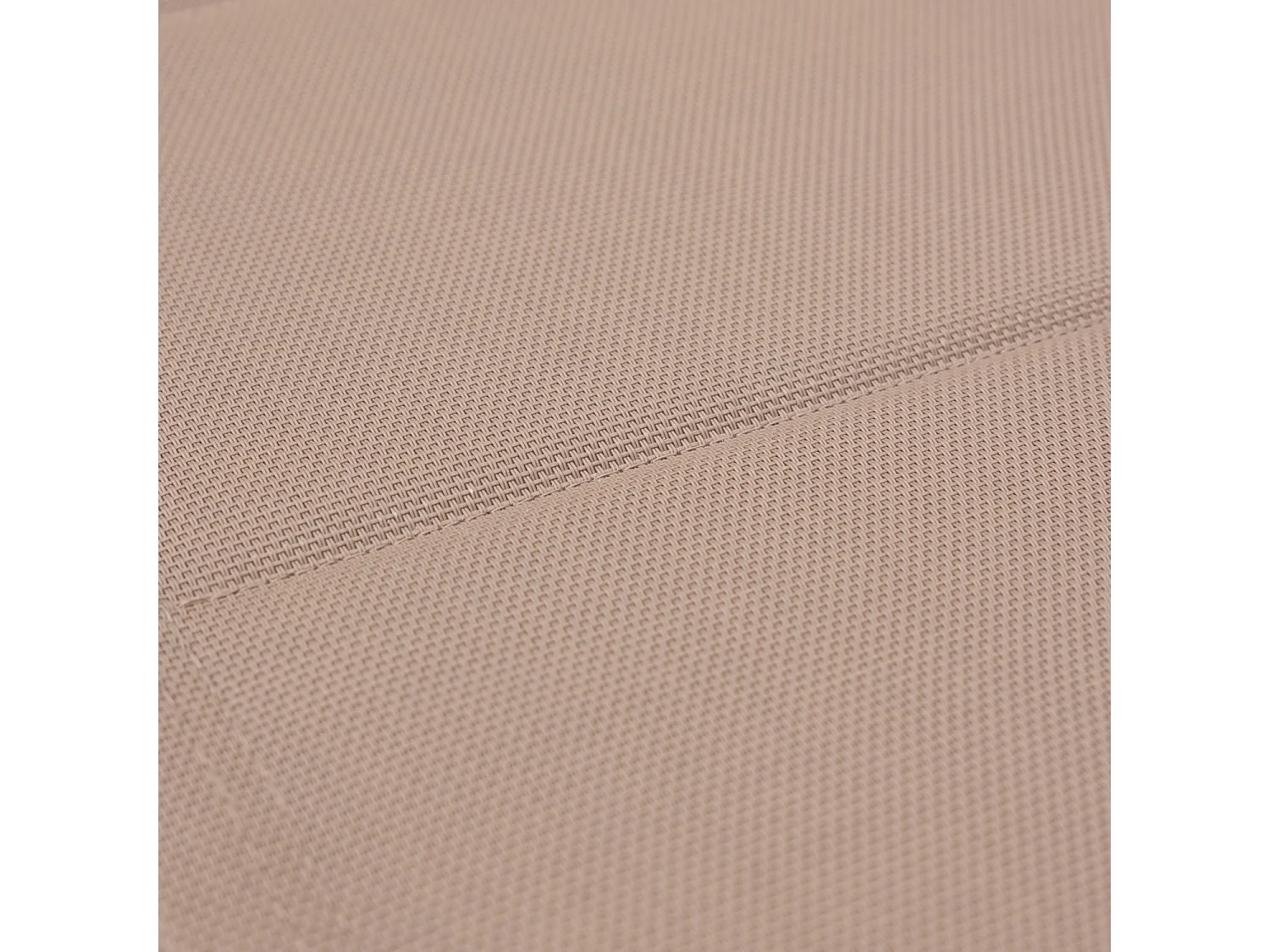 Set van 2 BARBADOS zonnebedden in taupe textilene - taupe aluminium