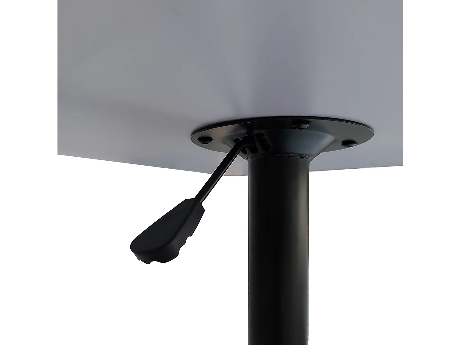 LUKE vierkante bartafel zwart