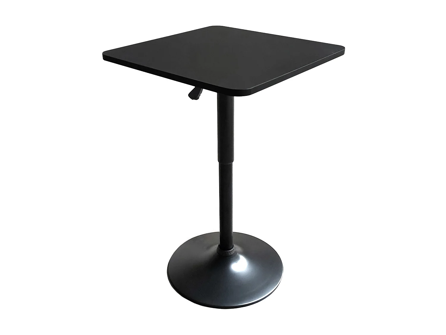 Table de bar carrée noire LUKE - HAPPY GARDEN