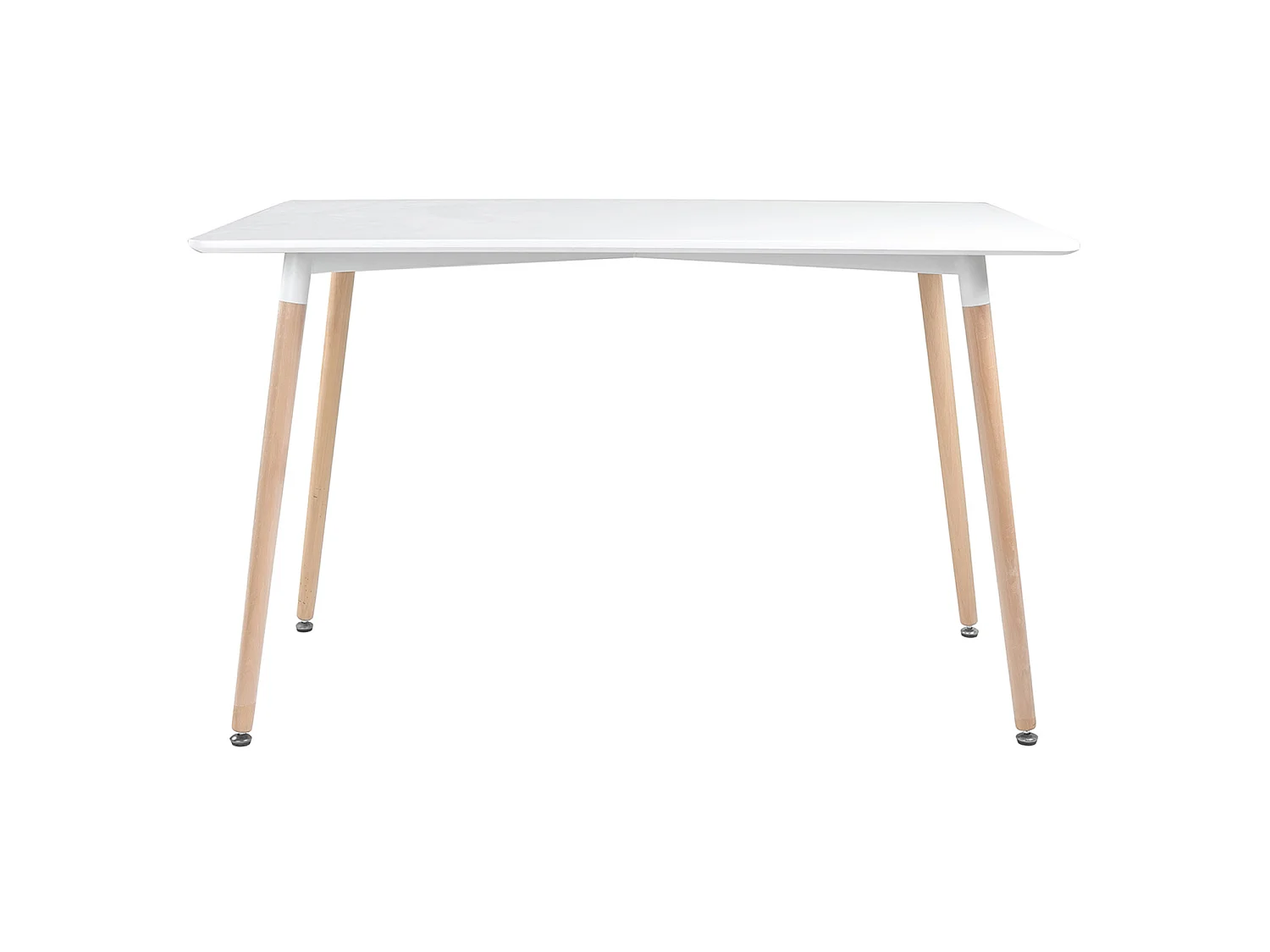 Mesa rectangular 120 × 70cm blanca PIA