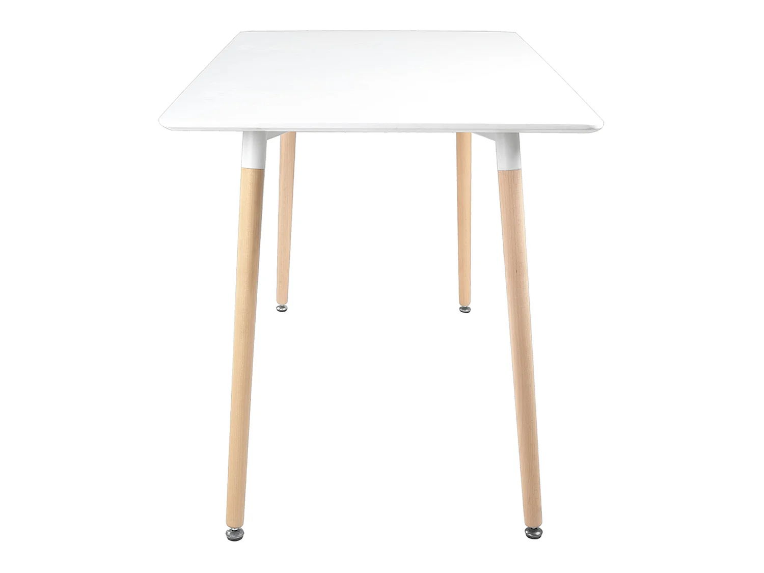 Mesa rectangular 120 × 70cm blanca PIA