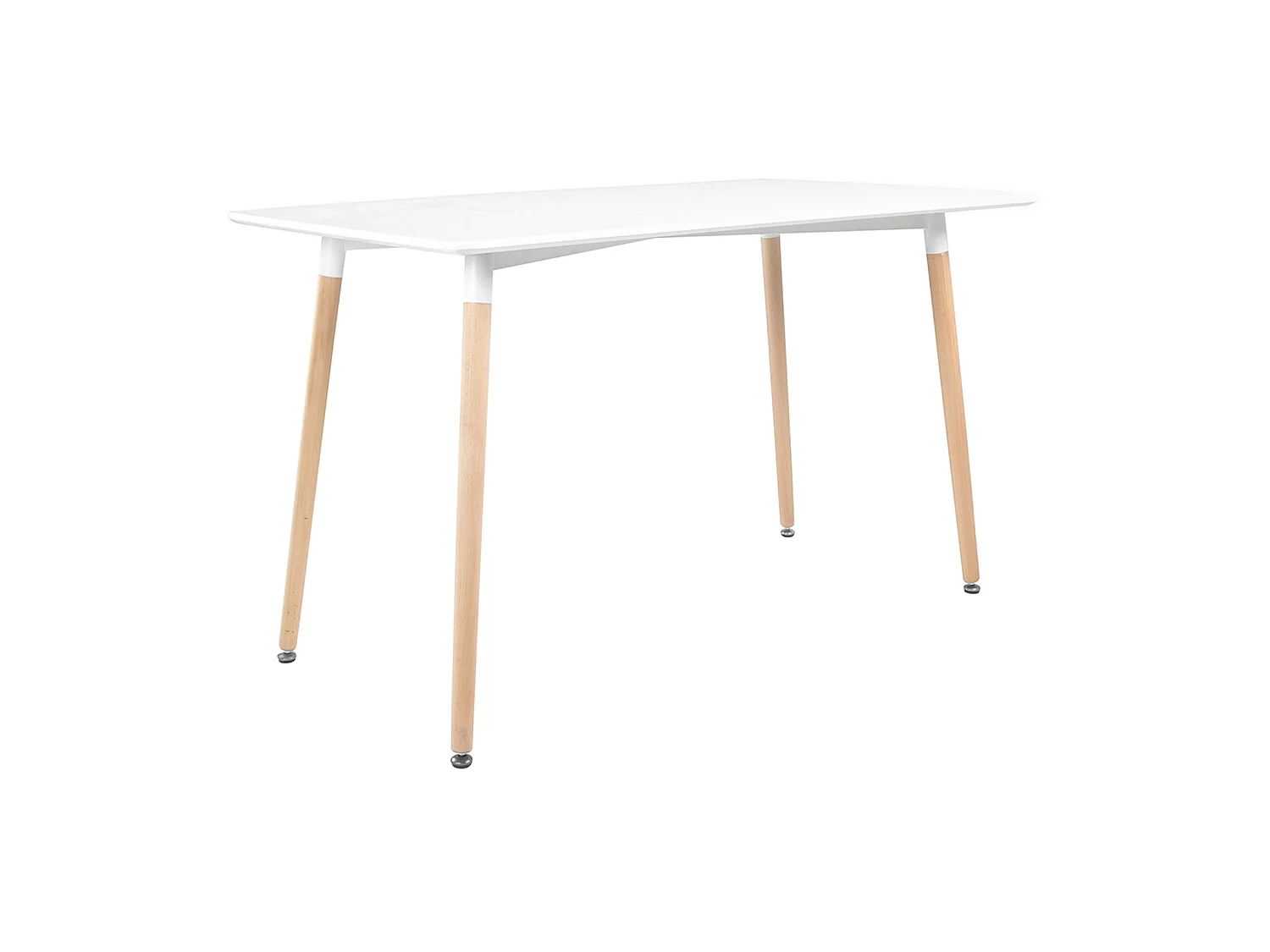 Table rectangulaire 120 × 70cm blanche PIA - HAPPY GARDEN