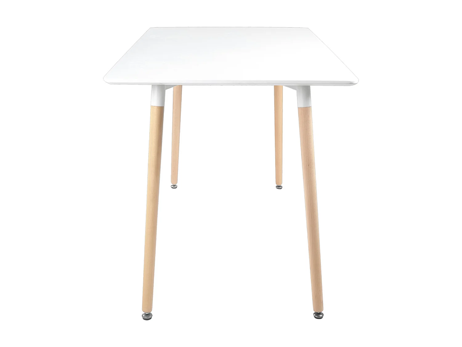 Mesa rectangular 120 × 70cm blanca PIA