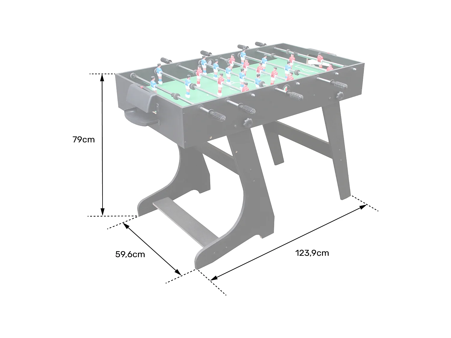 Baby-Foot pliable - HAPPY GARDEN