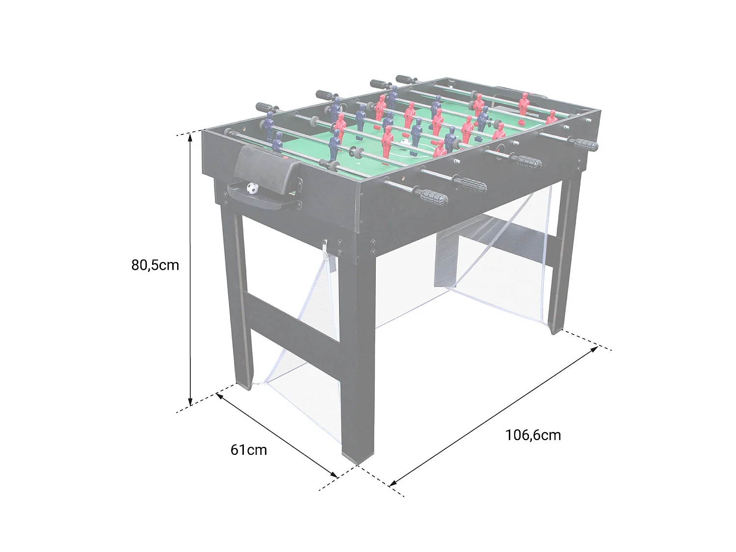 20-in-1 multi-games tafel