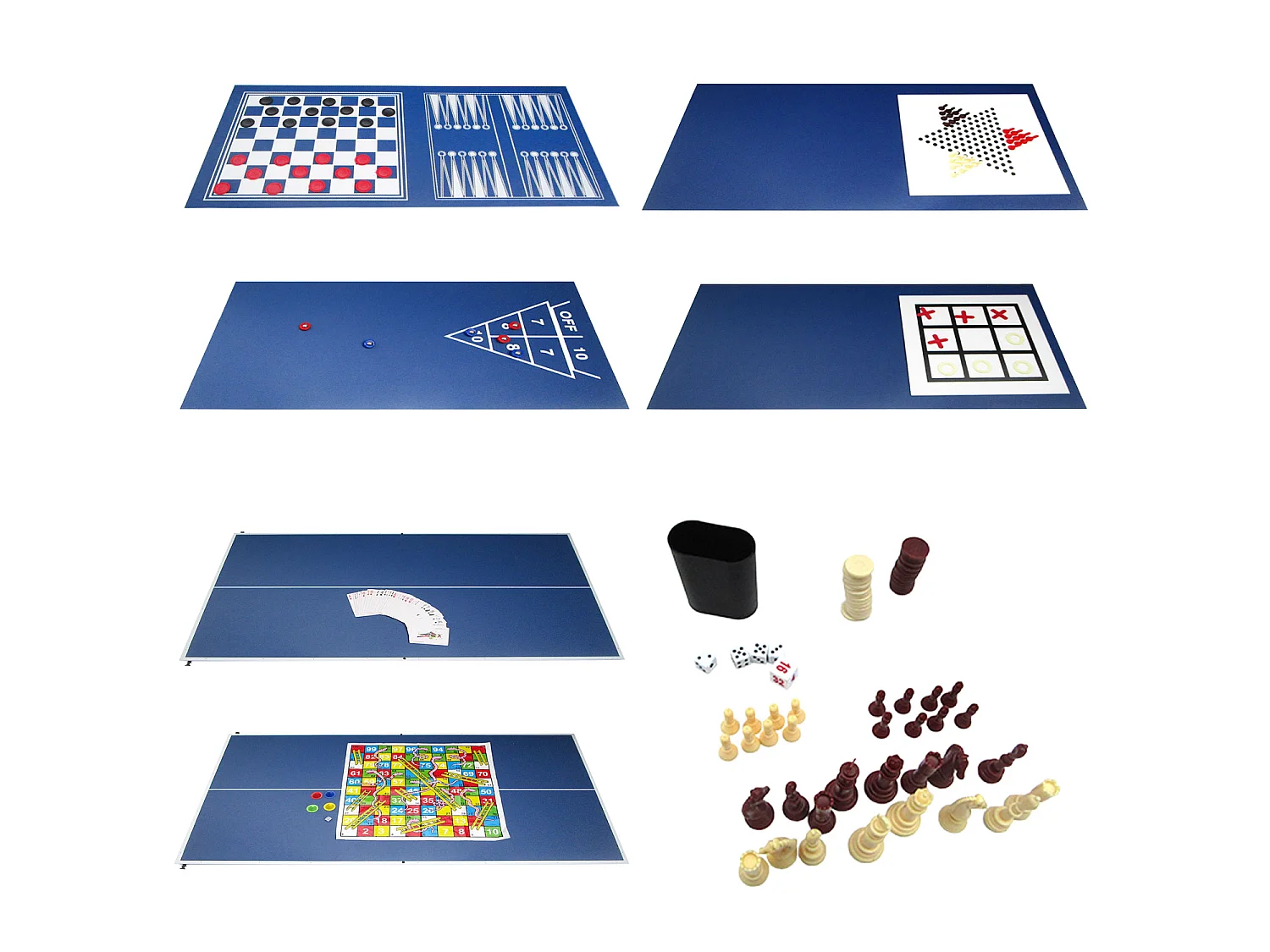 20-in-1 multi-games tafel