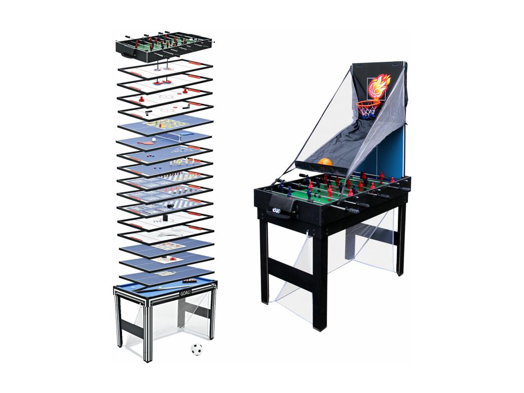 Table multi-jeux 20 en 1 - HAPPY GARDEN