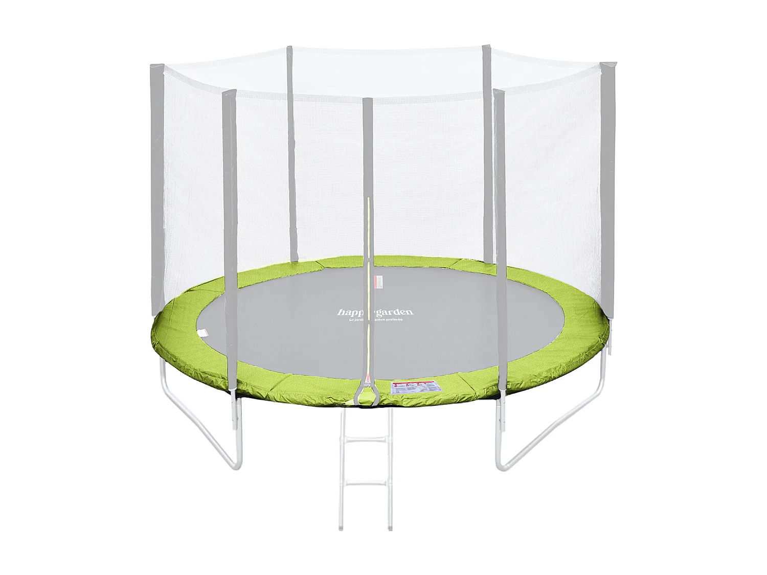 Tapete de protecção reversível para trampolim Ø245cm CANBERRA - verde/azul