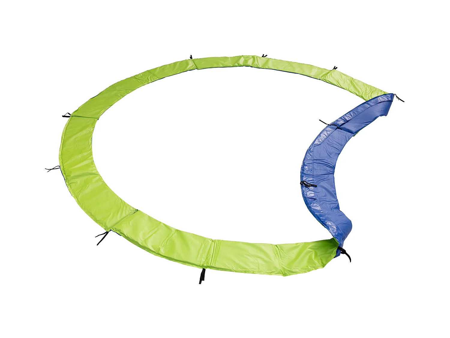 Matelas de protection réversible pour trampoline Ø180cm CAIRNS - vert/bleu - HAPPY GARDEN