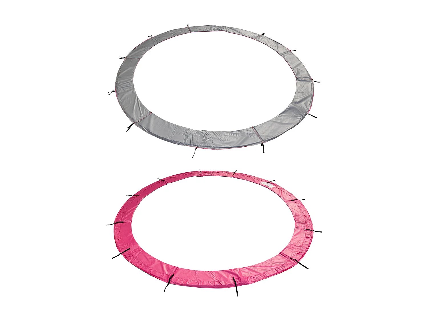 Esteira de protecção reversível para trampolim Ø180cm CAIRNS - cinzento/rosa