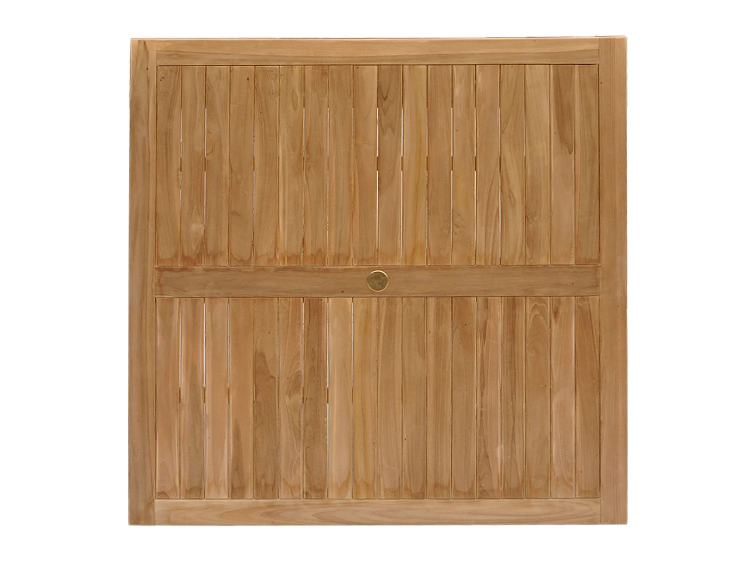 Table carrée 140cm en teck JAVA - HAPPY GARDEN