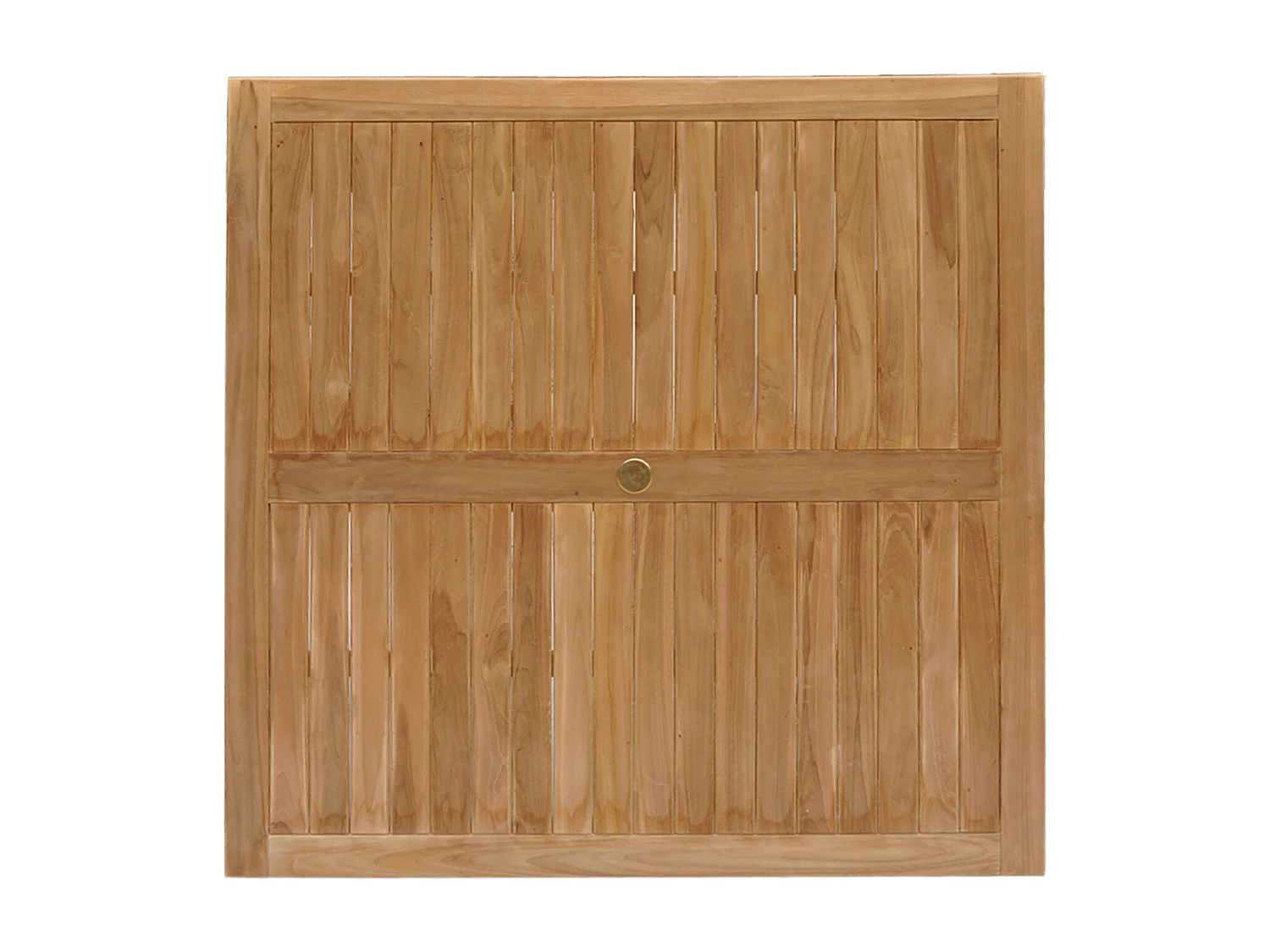 Table carrée 140cm en teck JAVA - HAPPY GARDEN