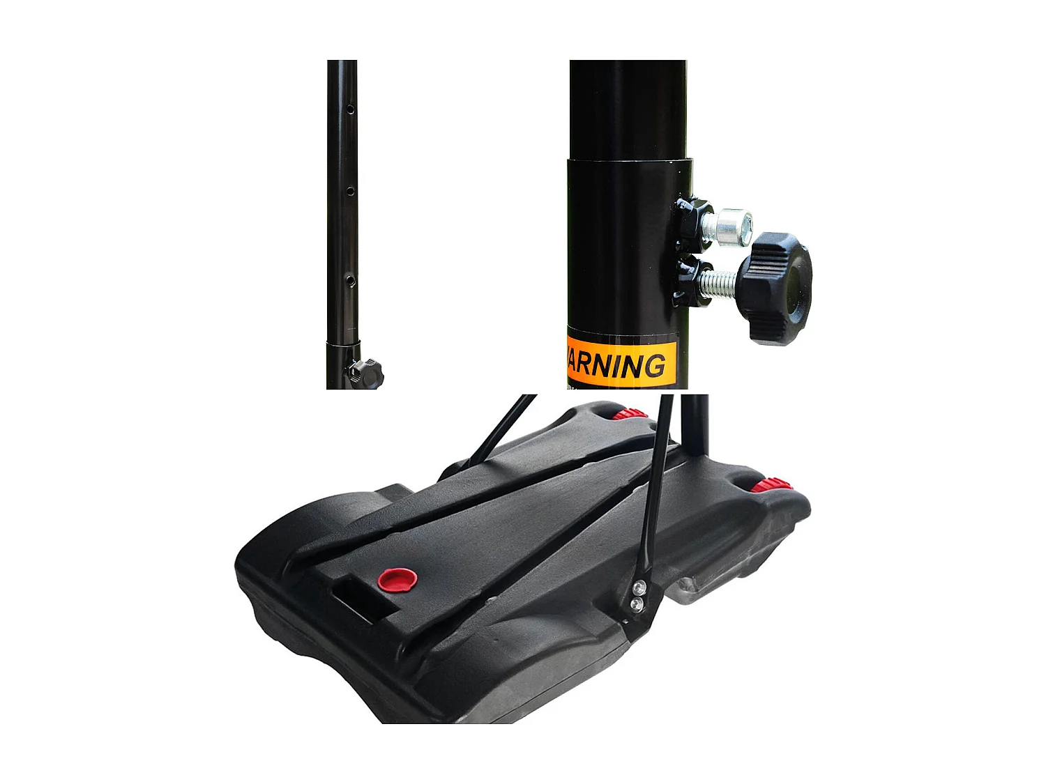 Verstelbare basketbalring 165 tot 205cm