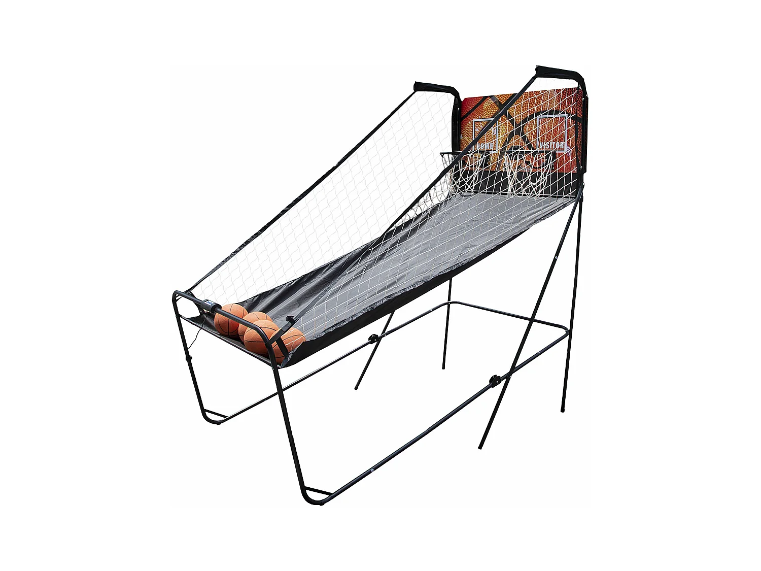 Jeu de basket-ball arcade pliante double panier - HAPPY GARDEN