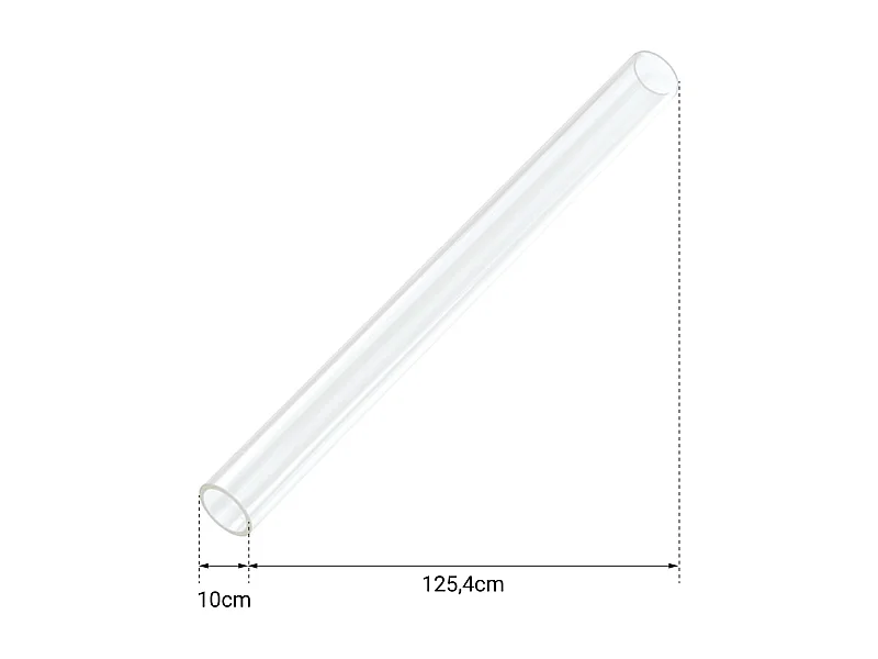 Tube en verre pour parasol chauffant gaz STOCKHOLM - HAPPY GARDEN