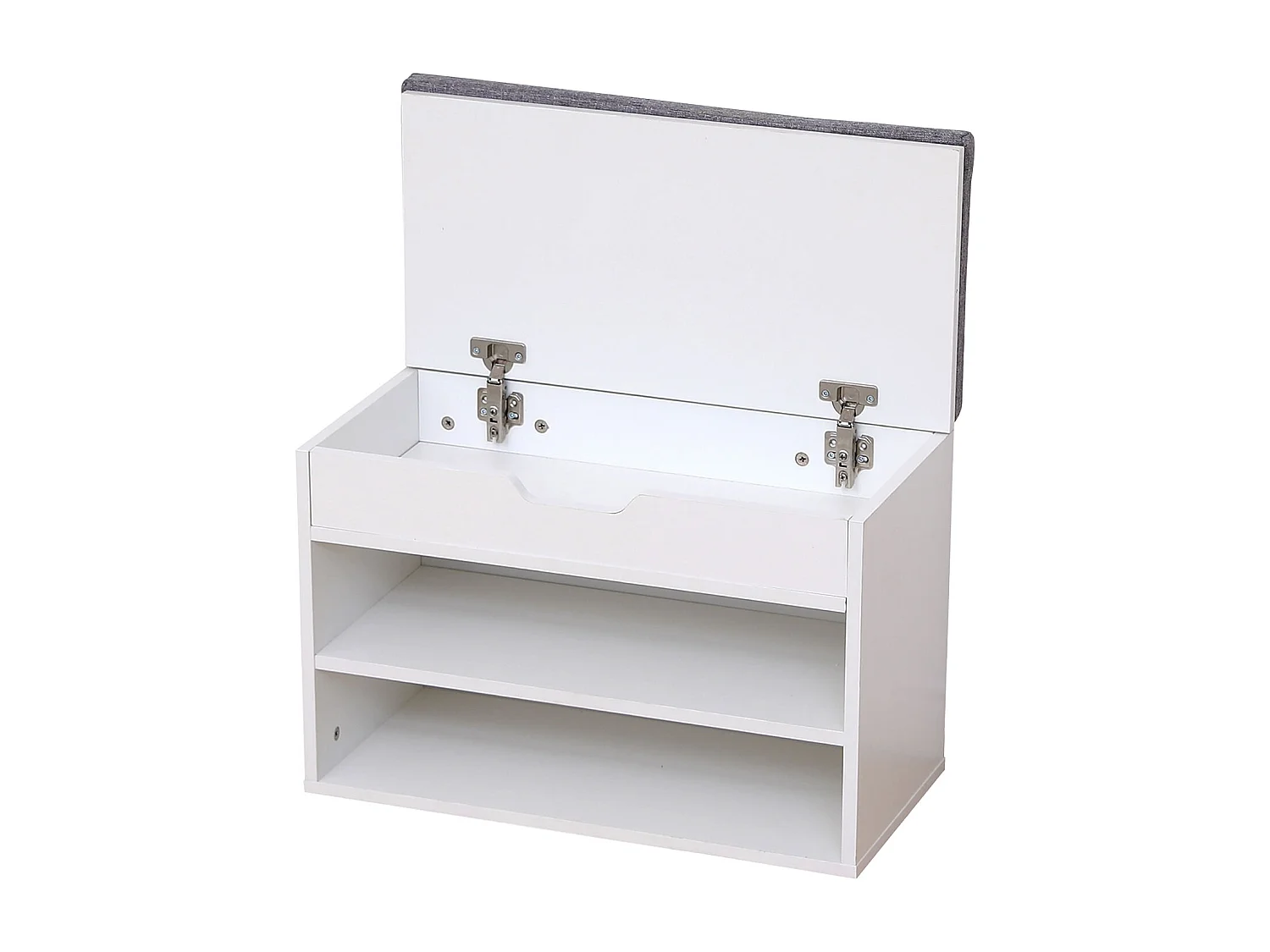 ALAN schoenenkast met twee compartimenten en witte doos