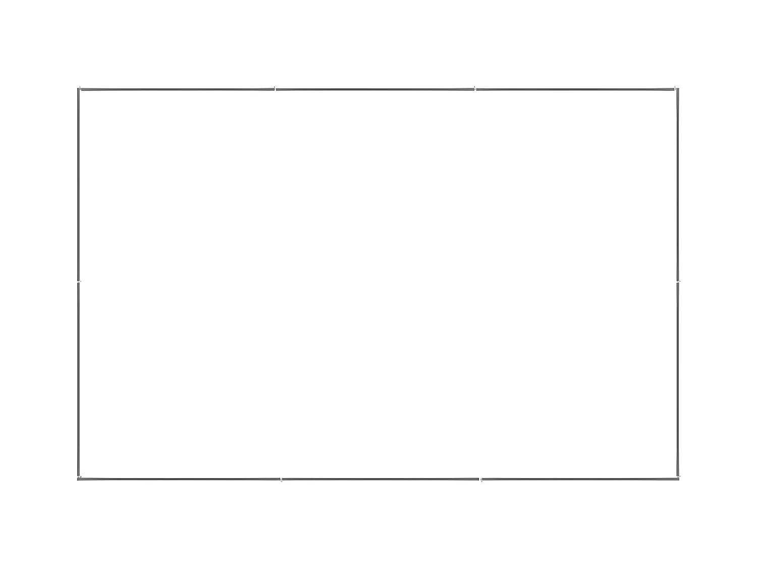 Hondenkennel 6 m² staal zilverkleurig NL486630