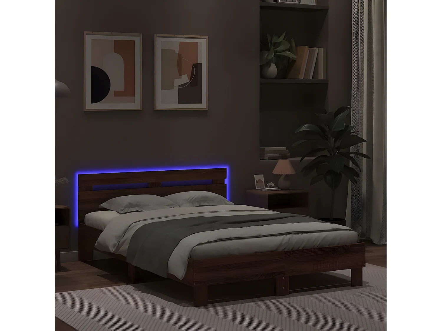 Chenil d'extérieur pour chiens avec toit argenté 4x4x2,5 m RG3Q62879