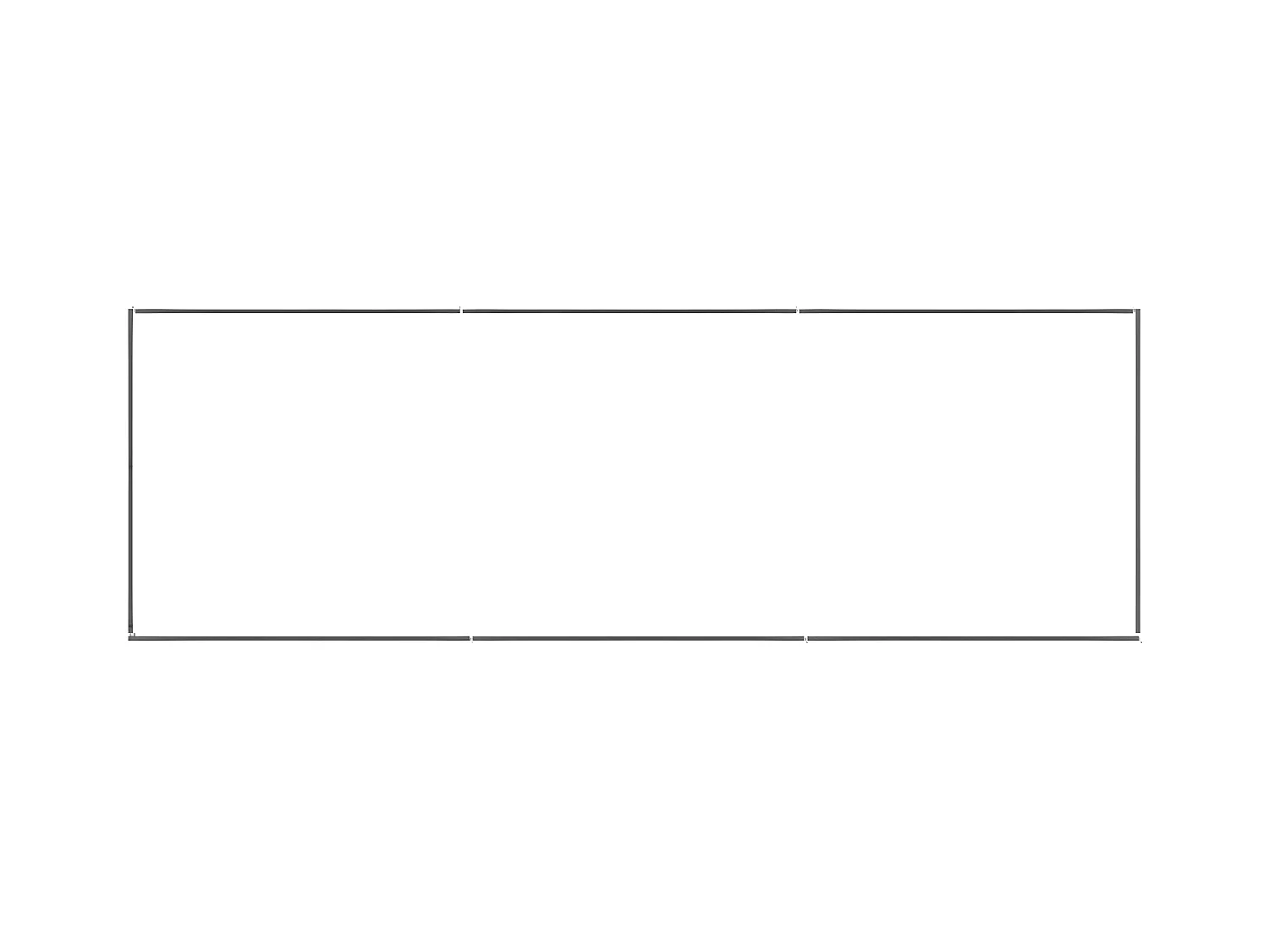 Hondenkennel 3 m² staal zilverkleurig NL214072