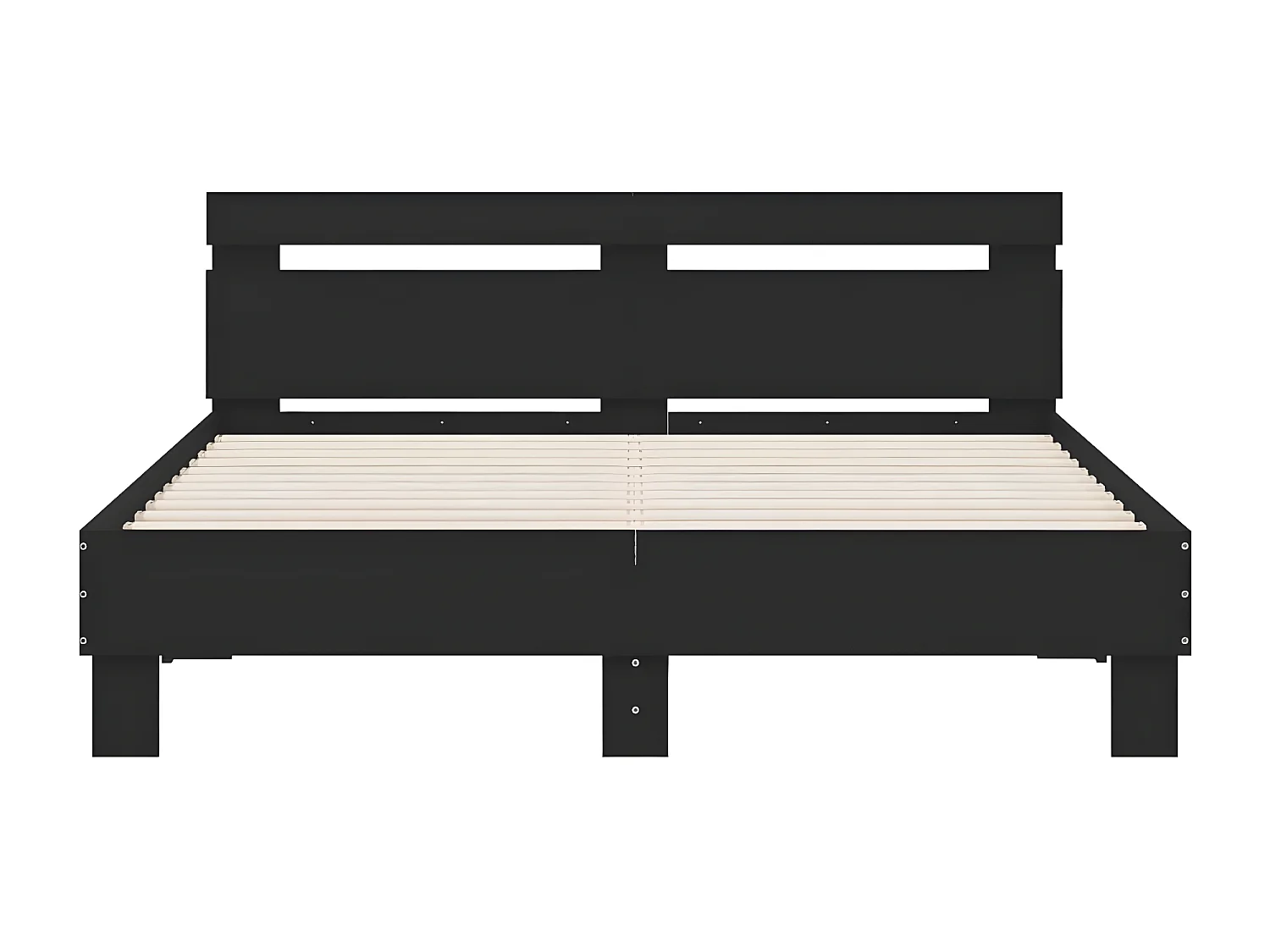 Perrera de acero negro 200x100x70 cm ES516974