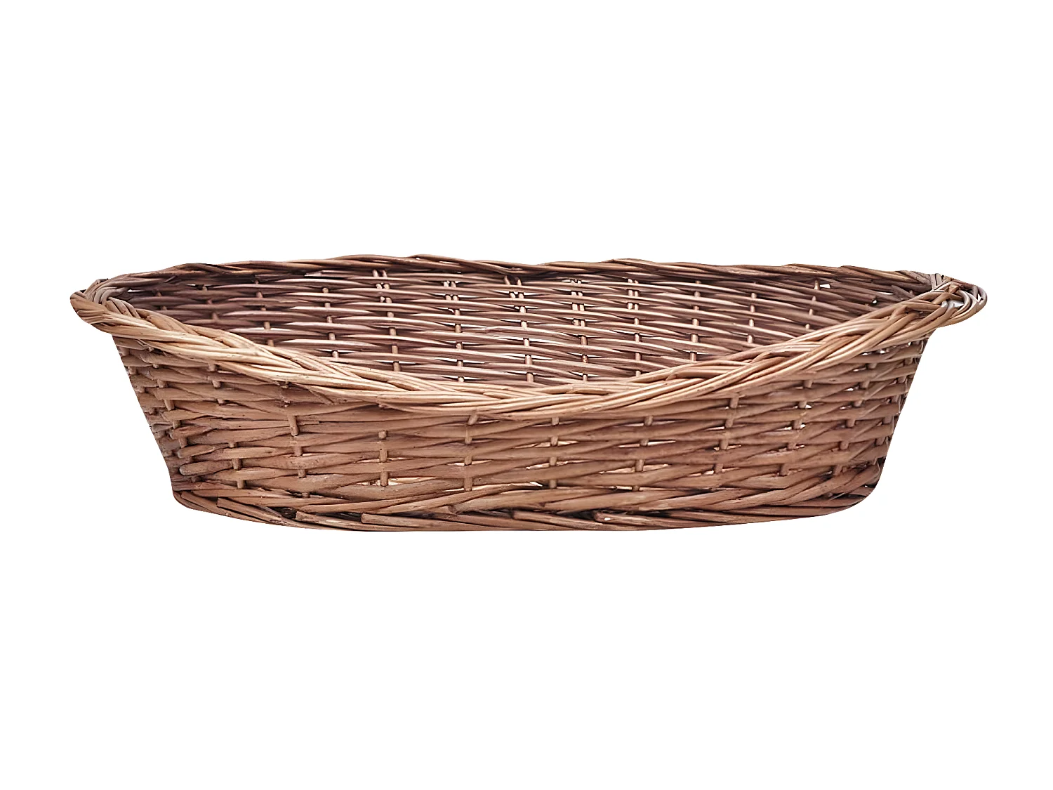 Cesto para cão/cama para animais salgueiro natural 50 cm PT602878