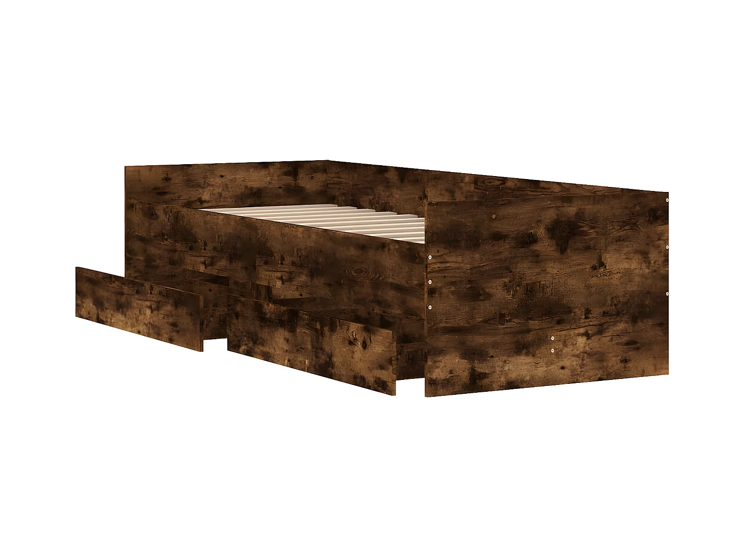 Conejera de madera maciza de pino marrón 144x123x67,5 cm ES871477