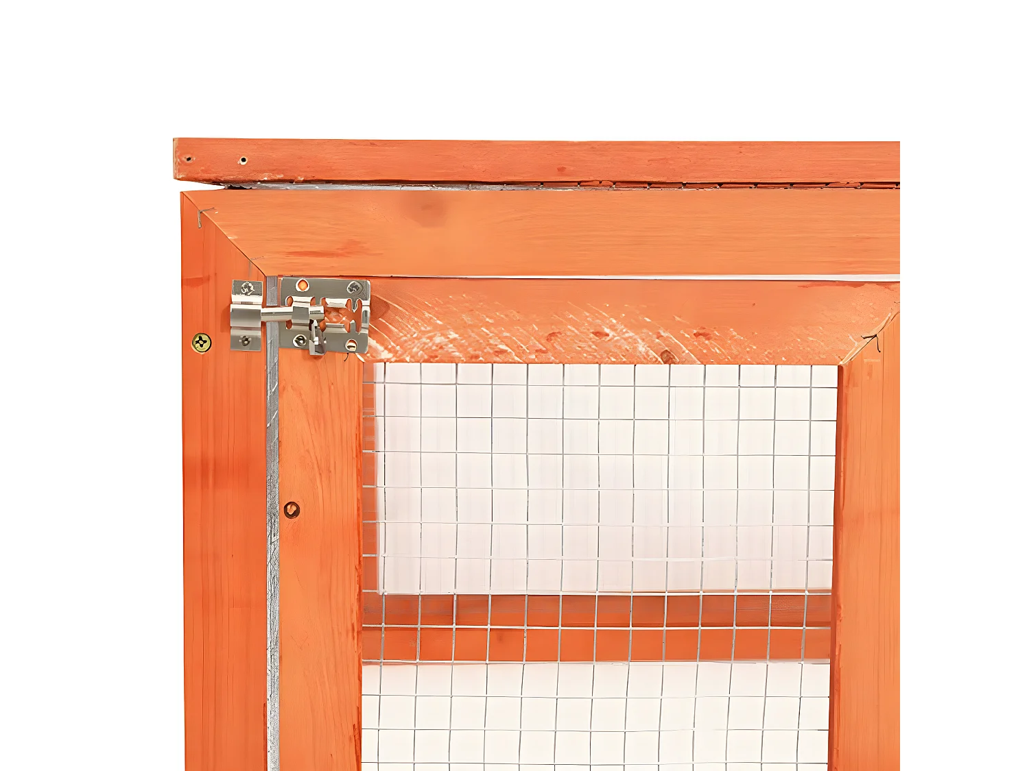 Clapier 183x90x46,5 cm Bois de sapin massif RG3Q67858