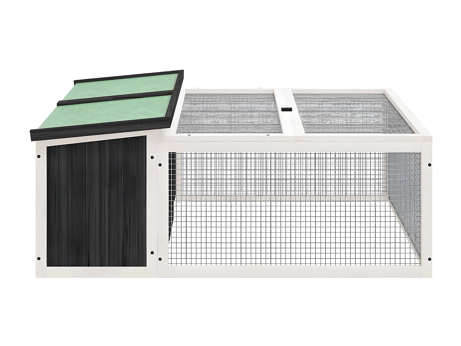 Coelheira 117,5x97x47,5 cm pinho maciço cinzento PT405013