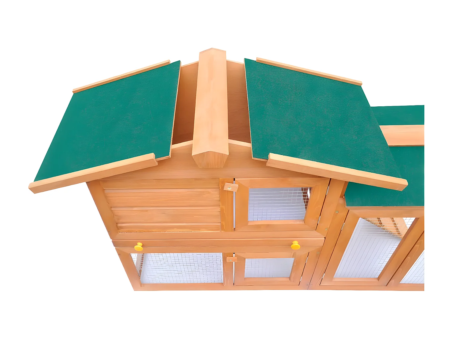 Casa de animales grande jaula conejera de madera ES527648