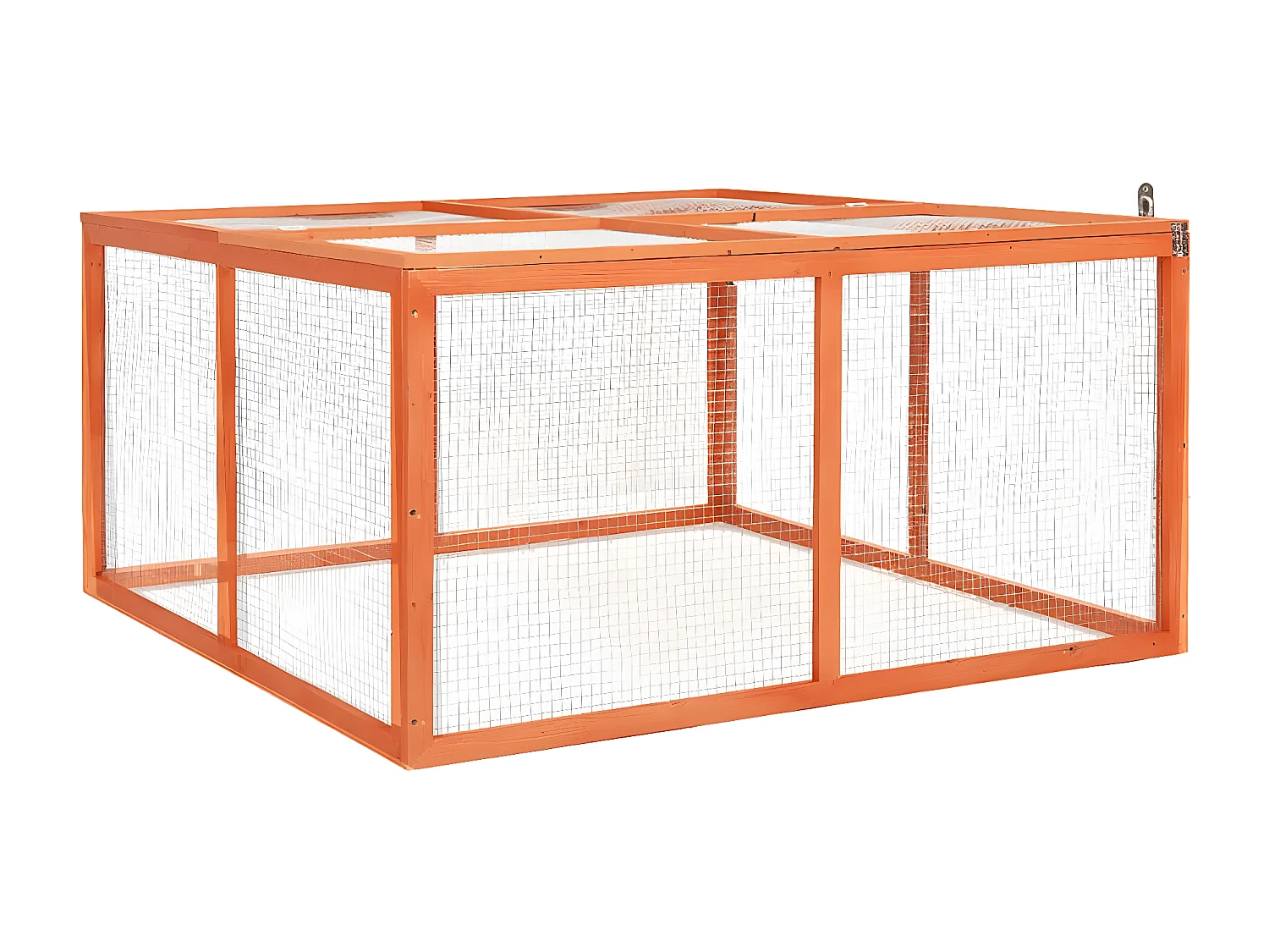 Coelheira 124x120x60 cm madeira de abeto maciça PT768935