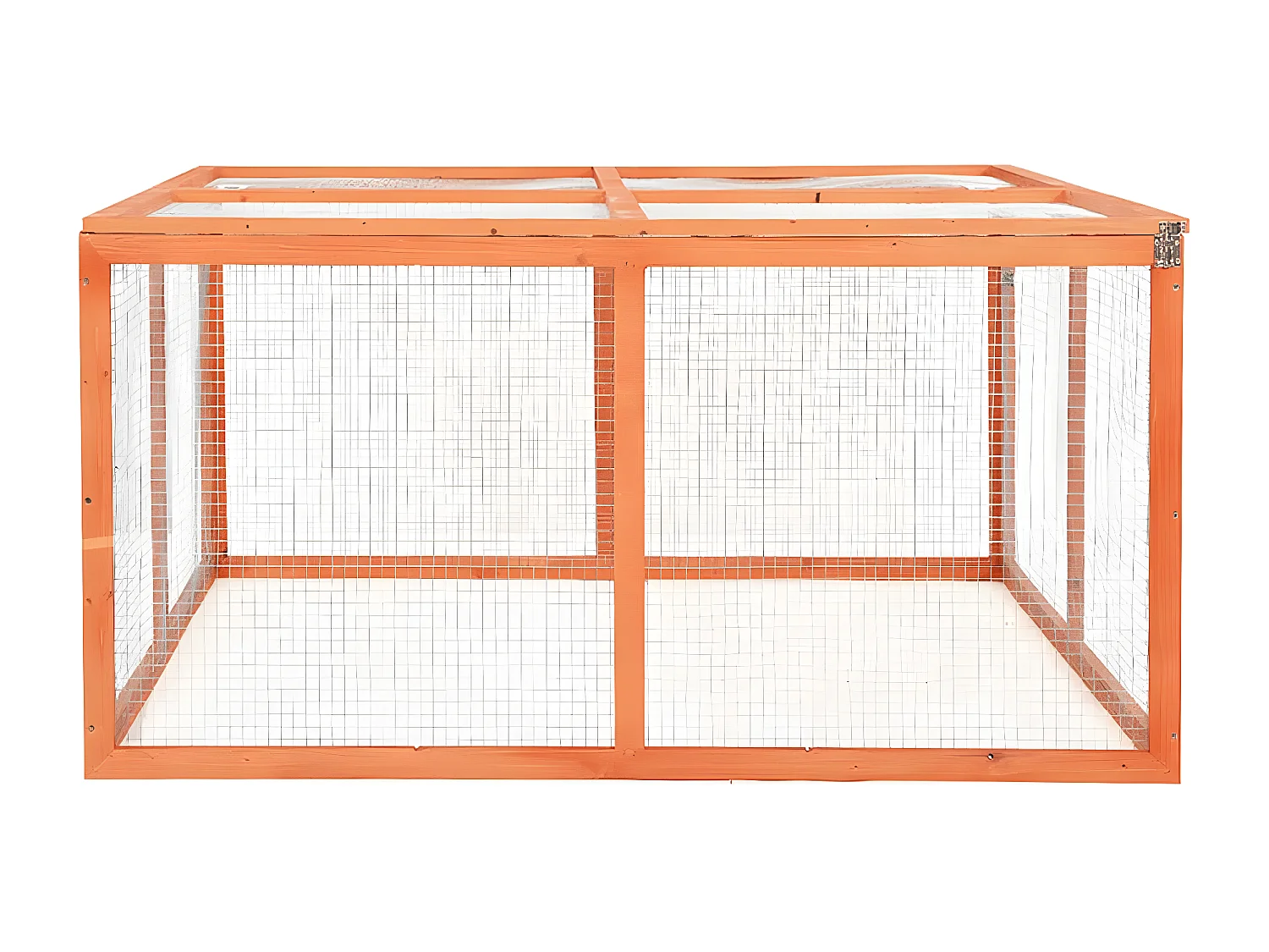 Coelheira 124x120x60 cm madeira de abeto maciça PT768935