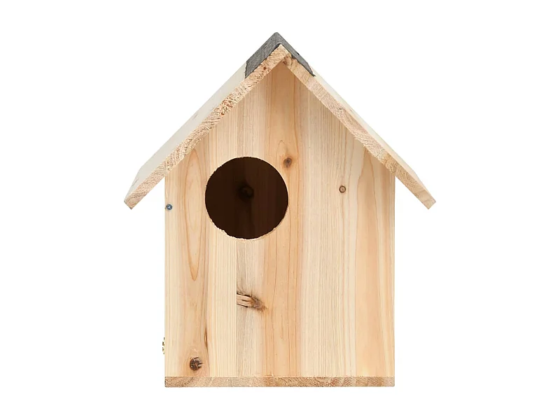 Clapier pour écureuils Bois de sapin massif 26x25x29 cm RG3Q34067