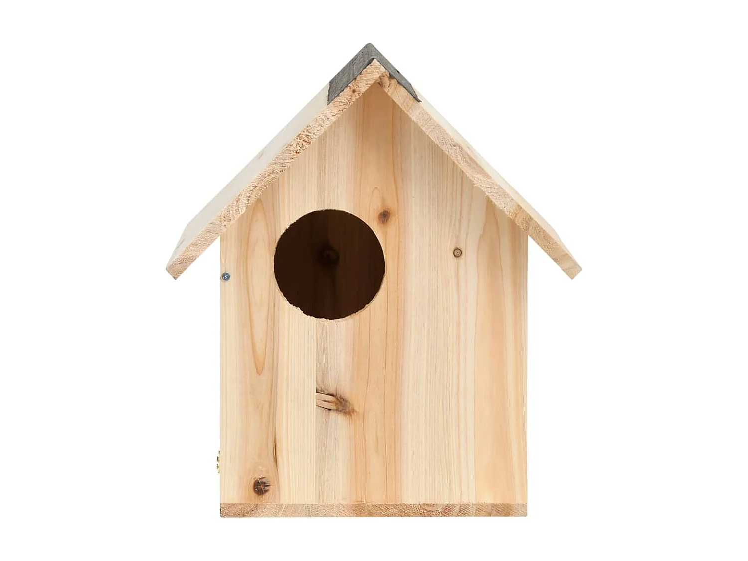 Casa para esquilos 26x25x29 cm madeira de abeto maciça PT994680