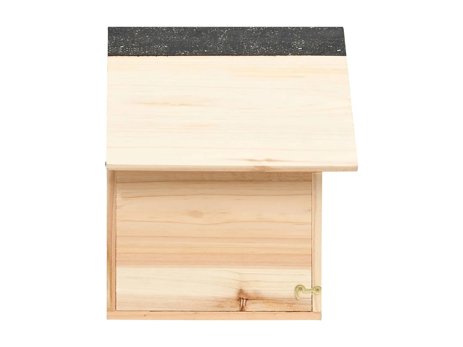 Casa para esquilos 26x25x29 cm madeira de abeto maciça PT994680