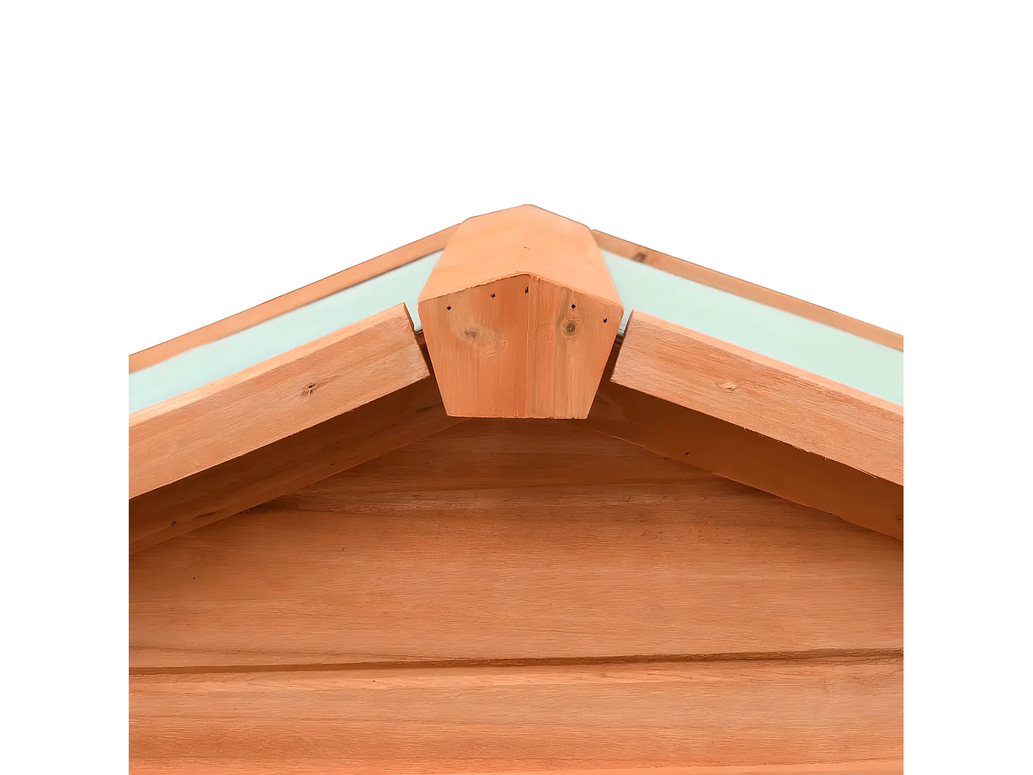 Coelheira em pinho e abeto maciços 310x70x87 cm PT348170