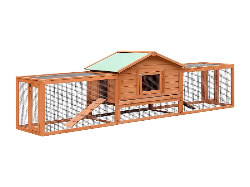 Clapier Pin massif et sapin 310x70x87 cm RG3Q37094