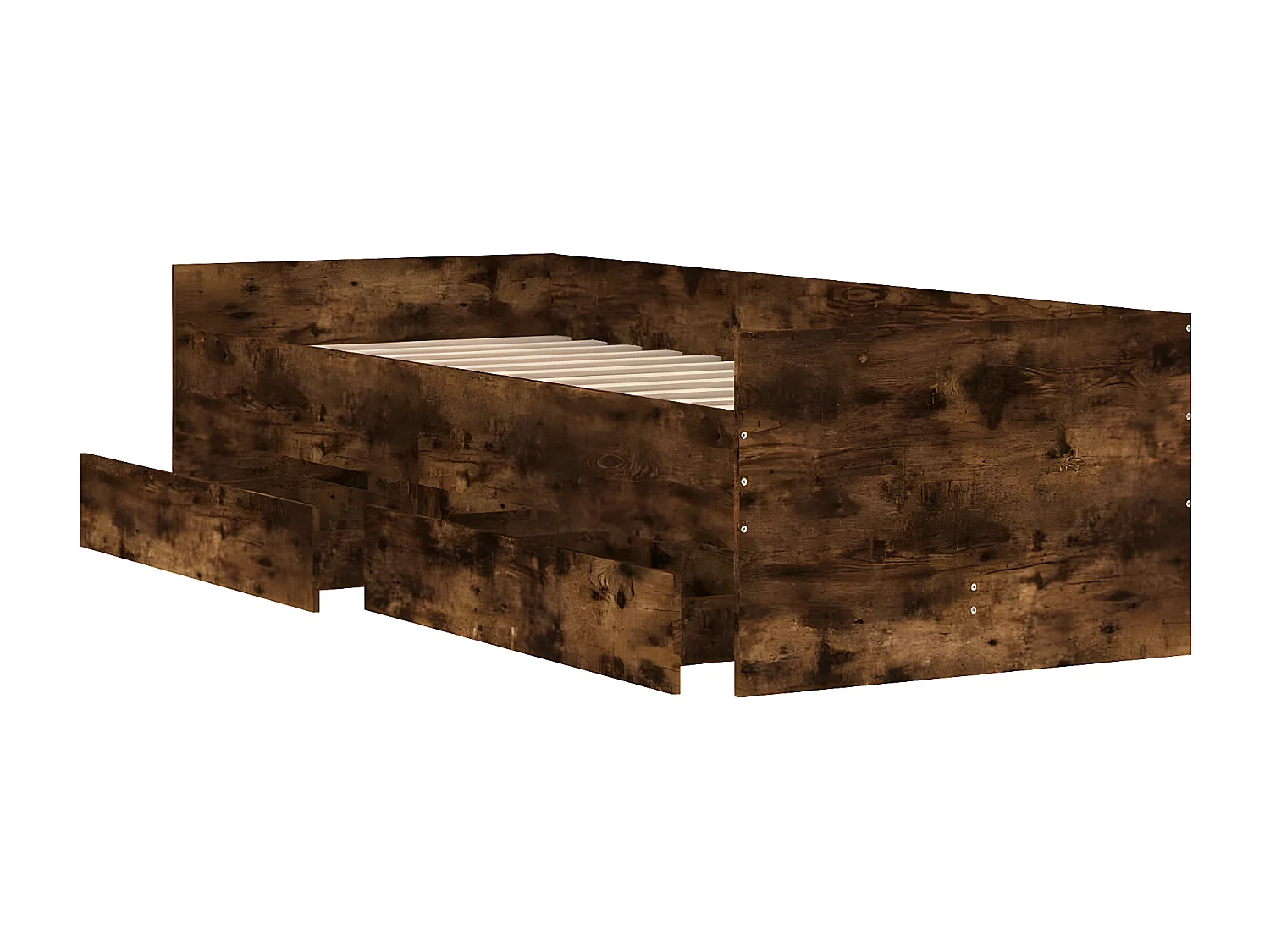 Clapier marron 100,5x54x55 cm bois de pin massif RG3Q47693