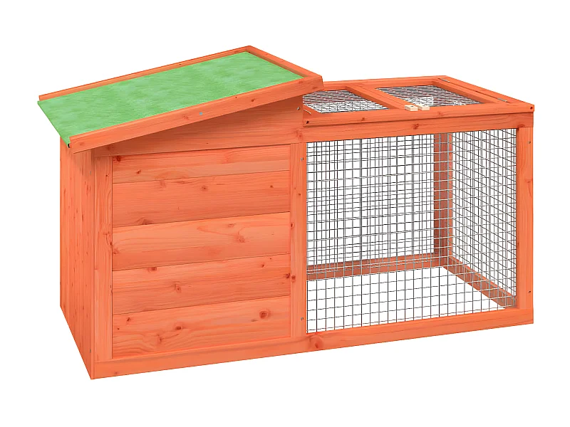 Coelheira 100,5x54x55 cm pinho maciço castanho PT727208