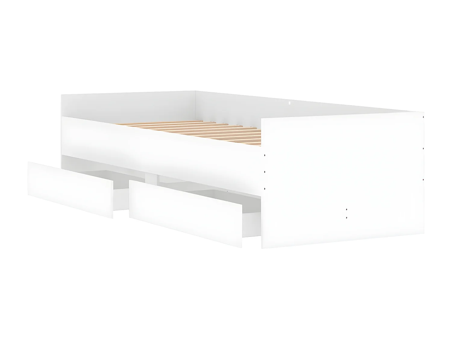 Coelheira exterior grande 145x45x84cm madeira vermelho e branco PT442465