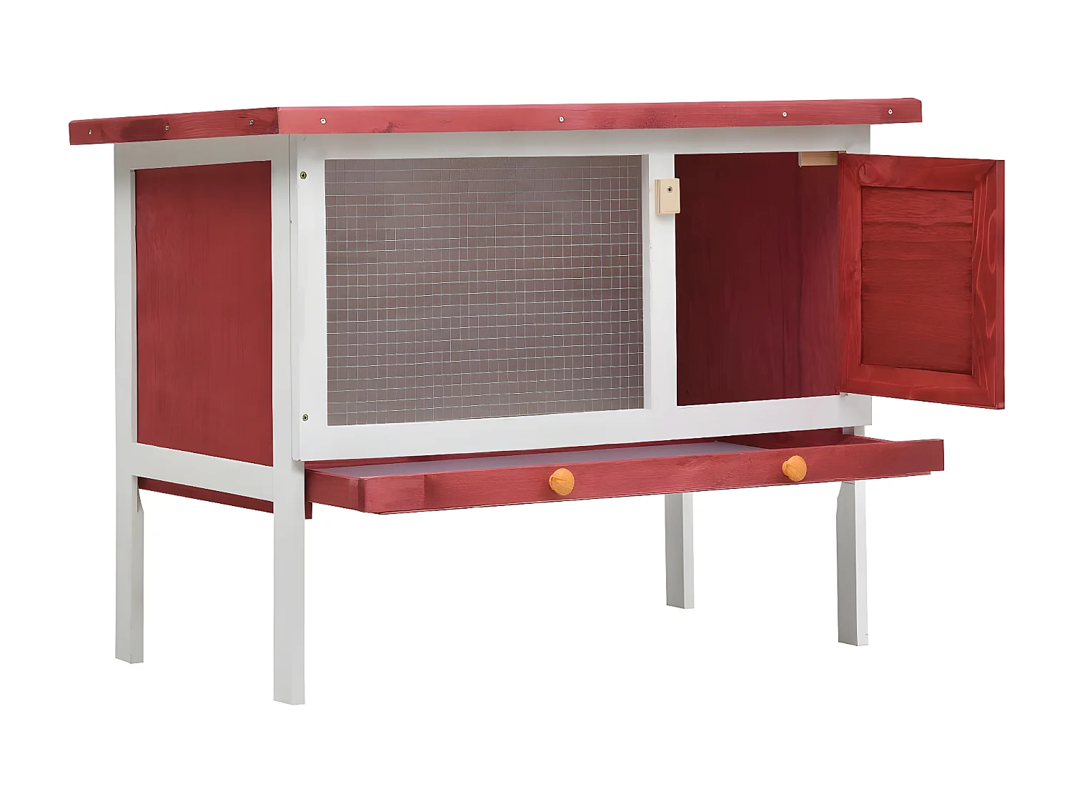 Coelheira de exterior 1 piso madeira vermelho PT416320