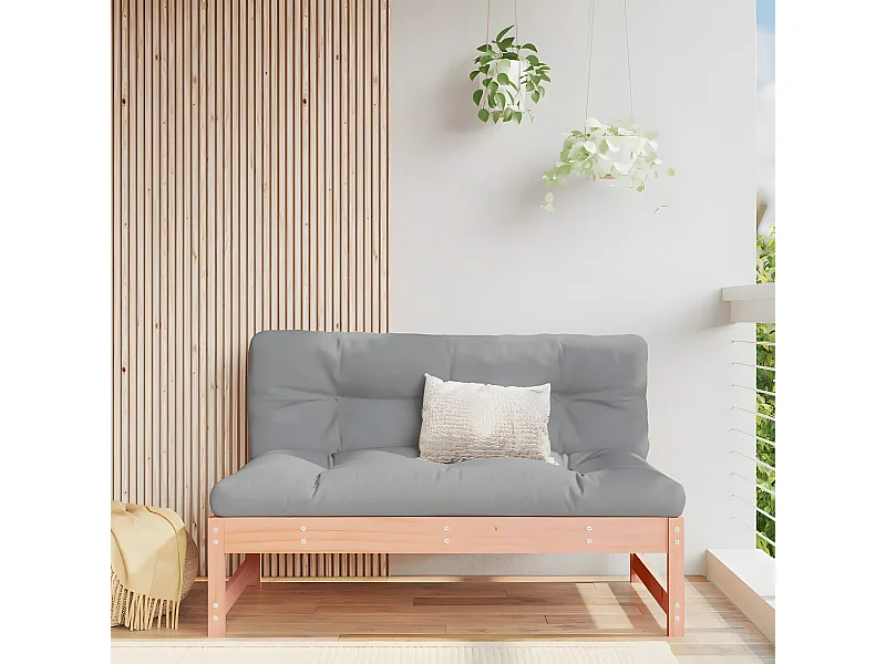 Sofá central madera maciza de abeto Douglas 120x80 cm KOW17372
