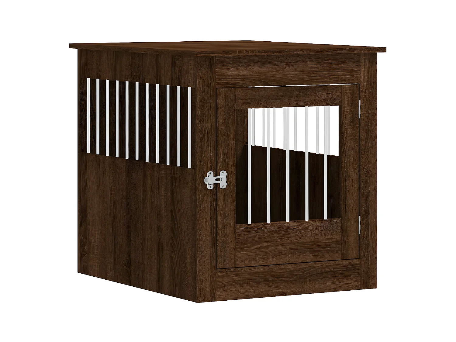 Meuble de cage pour chiens chêne marron 64,5x80x71 cm RG3Q59527