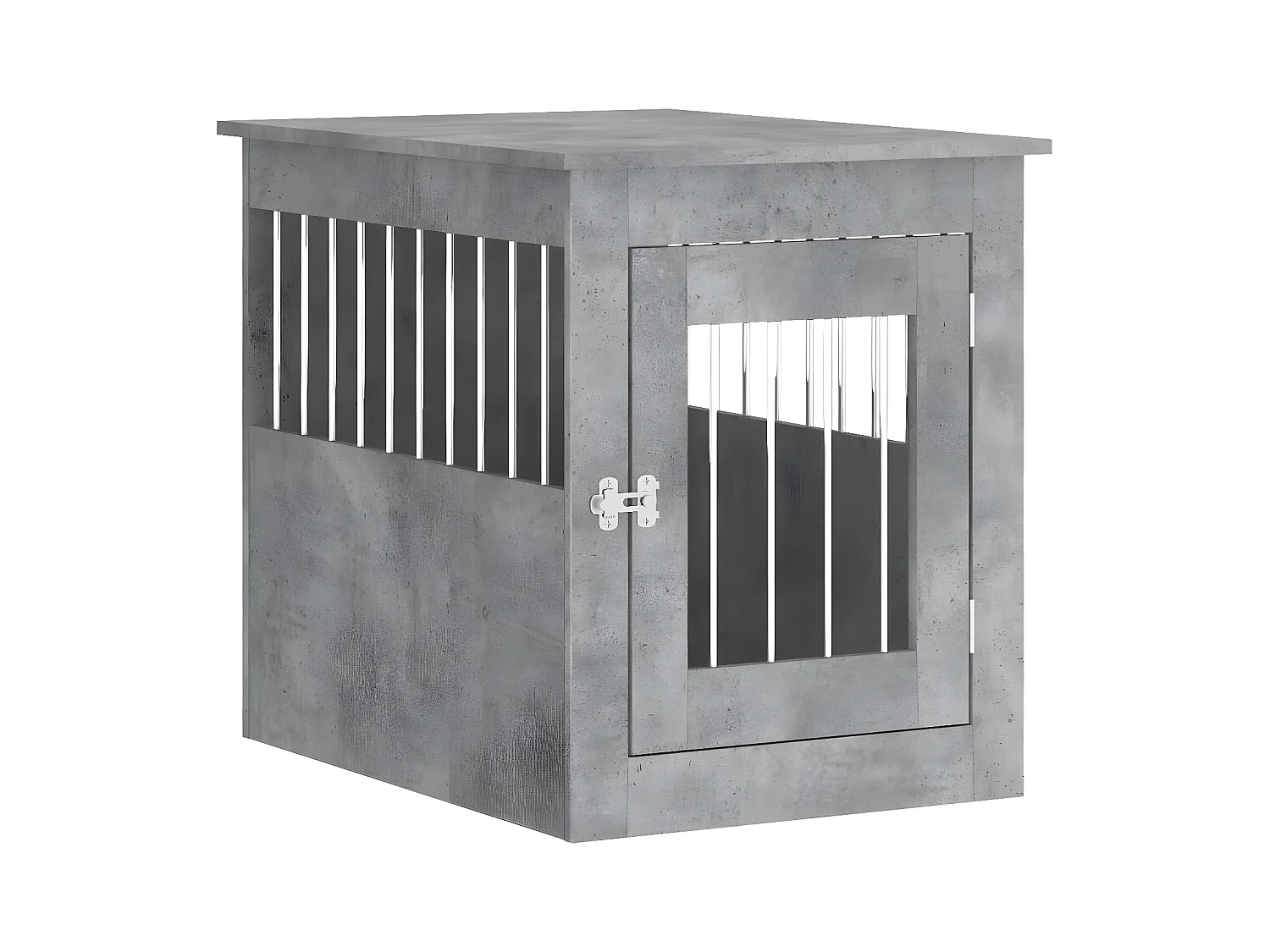 Meuble de cage pour chiens gris béton 55x75x65 cm RG3Q92308