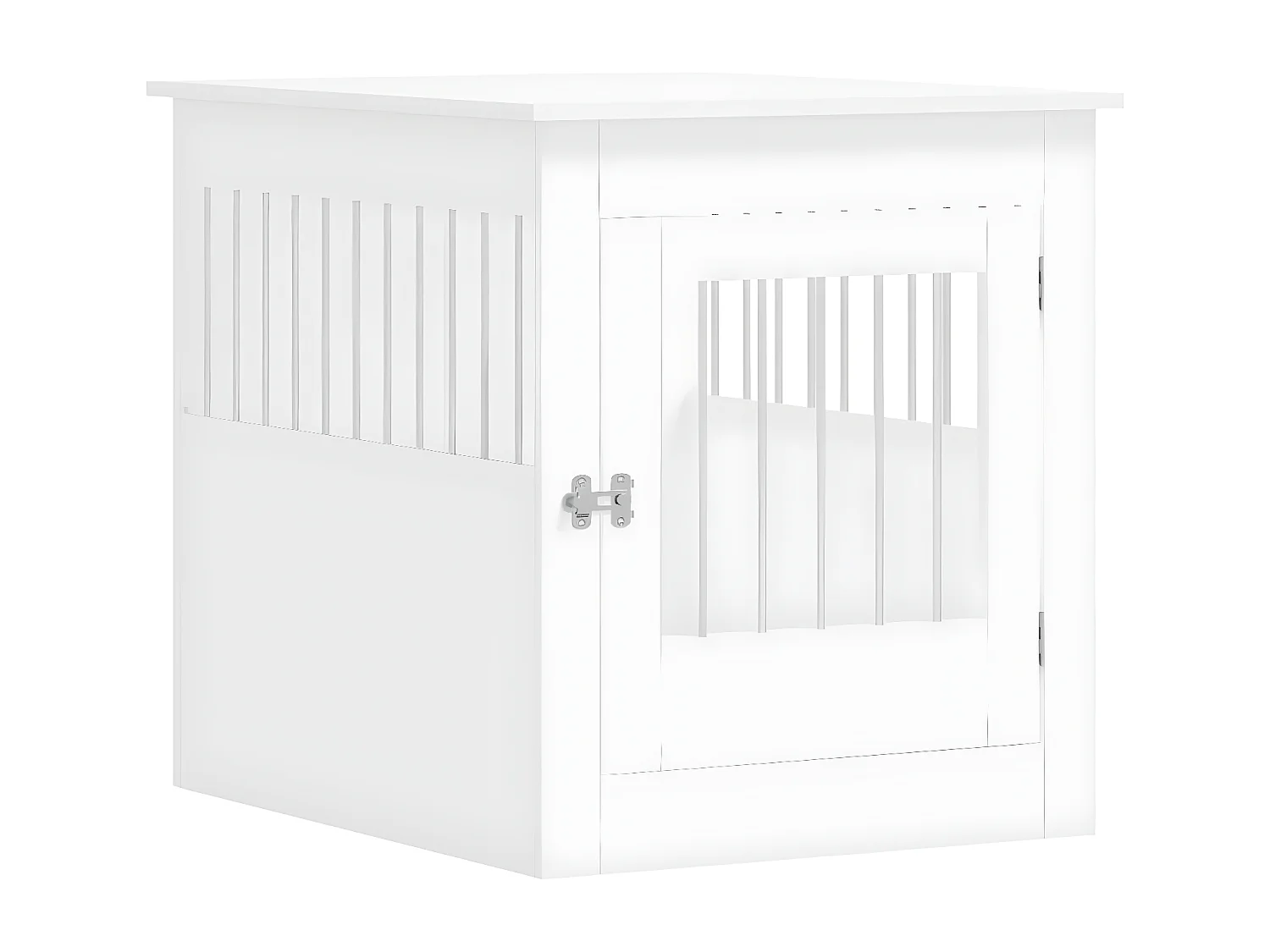 Móvel casota para cão 64,5x80x71 cm derivados de madeira branco PT861024